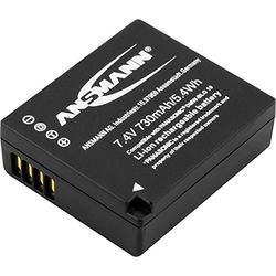 Ansmann 1400-0063 - Batería para Panasonic Lumix DMC-GF6/DMC-GX7 (Iones de Litio, 730 mAh, 7.4 V)