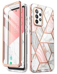 i-Blason Cosmo Series - Custodia protettiva per Samsung Galaxy A52s 5G/Galaxy A52 5G/Galaxy A52 5G/Galaxy A52 (versione 2021), colore: Rosa marmo