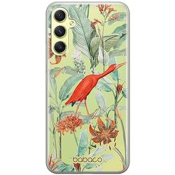 ERT GROUP etui na telefon Samsung A34 5G, case oryginalny i oficjalnie licencjonowany przez Babaco, wzór Flowers 049, optymalnie dopasowane, plecki z TPU częściowo przeźroczyste