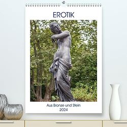 EROTIK - Aus Bronze und Stein (hochwertiger Premium Wandkalender 2024 DIN A2 hoch), Kunstdruck in Hochglanz: Scharfe Kurven, nackte Körper und viel ... Kalender, in Form von 12 attraktiven Damen.