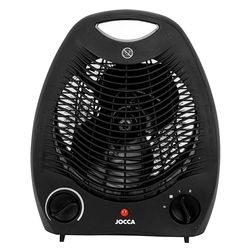 Jocca Elektrische verwarming 2000 W, verwarmingsfunctie en ventilator, 2 snelheden voor warmtefunctie, draaggreep