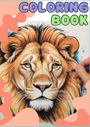 Coloring Book: Animals - For Kids