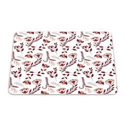 Questo Casa, Tapis de Souris rectangulaire avec Impression numérique - Antidérapant - pour Bureau et Maison - 22 x 18 cm