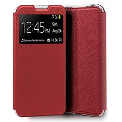 Custodia Cool Flip Cover per Xiaomi Pocophone M3 / Redmi 9T Liso rosso