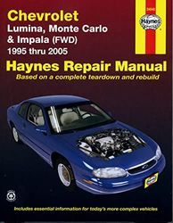 Chevrolet Lumina, Monte Carlo & Impala Fwd 1995 Thru 2005