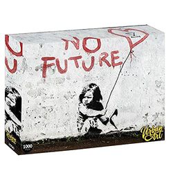 Prime 3D Urban Art - Puzzle soczewkowe No Future 1000 szt. 70x50 cm