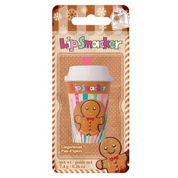 Lip Smacker Holiday Frappe Cup Lip Balm Bálsamo Labial para Niños y Niñas con Diseño Especial, Bálsamo Hidratante y Fácil de Aplicar, con Infusión de Aceite de Semillas de Ricino, Gingerbread