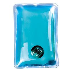 eBuyGB Pack of 10 Reusable Gel Hand Warmers Instant Heating Heat Packs, Blue Rectangle