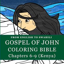 Gospel Of John 06 to 09 English to Swahili