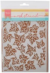 Marianne Design Plantilla de Máscara, Hojas, para Scrapbooking, Crear Tarjetas y Otras Manualidades con Papel, 149 x 210 mm