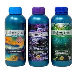Madame Grow - Concime Naturale Potenziatore - KIT WEDDING CAKE per Nutrizione e Sviluppo- 3 x 1 L