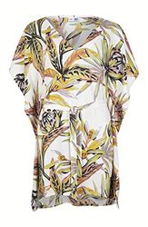 O'NEILL Hana Beach Cover UP vrijetijdsjurk, 31022 White Tropical Flower, regular voor dames, 31022 White Tropical Flower, M-L