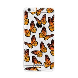 ERT GROUP etui na telefon Apple Iphone 6 PLUS, case oryginalny i oficjalnie licencjonowany przez Babaco, wzór Butterflies 002, optymalnie dopasowane, plecki z TPU częściowo przeźroczyste