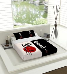 TSUKI Duvet Cover modern Bed 135 White, Black