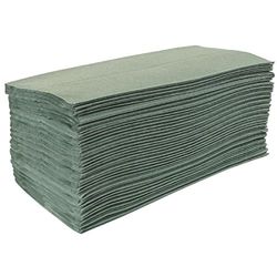 Jantex Green Z Fold Hand Towels 1ply (15 x 200 feuilles)