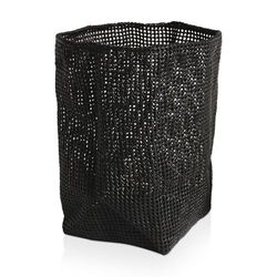 Möve Tubo Cesta Grande, Negro, 33 x 33 x 51 cm