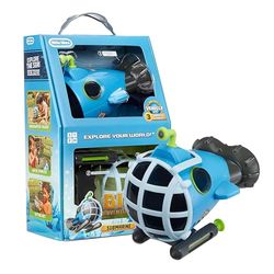 Little Tikes Big Adventures™ Submarine - Visor subacuático, Rociador de Agua y Red para Tamizar - Para Niños de 3+ Años