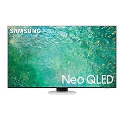 SAMSUNG TV 65" QE65QN85CATXZT NEO QLED 4K, AI Upscaling, NeoSlim Design, Quantum Matrix Technology, Neural Quantum Processor, Dolby Atmos e OTS, Smart Hub, Bright Silver, Gaming Hub,
