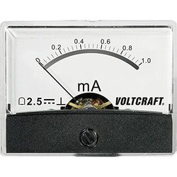 VOLTCRAFT AM-60X46/1MA/DC tester da pannello per temperatura AM-60X46/1mA/DC 1 mA bobina rotante