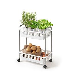 Chrometherm Rolling Keuken of Badkamer Opbergdoos/Trolley