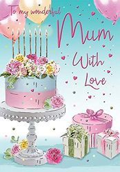 Verjaardagskaart Mama - 9 x 6" - Regal Publishing