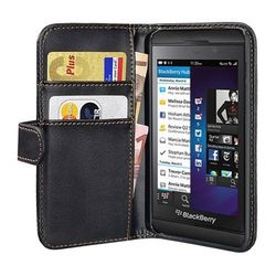 Pedea portfel etui z klapką do Blackberry Z10 - czarne