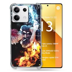 Cokitec Custodia rinforzata per Xiaomi Redmi Note 13 5G Manga My Hero Academia Shoto