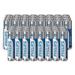 Philips Combo de Piles Alcalines AA-AAA Ultra - Polyvalent pour Différents Appareils, Lot de 48