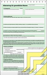 SIGEL MV461/25 huurcontracten voor commerciële ruimtes, zelfkopiërend, DIN A4, 25 stuks