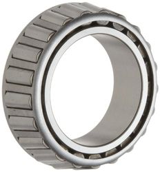 Timken LM104949P Tapered Roller Bearing, Single Cone, Standard Tolerance, Straight Bore, Puller Groove Bore, Steel, Inch, 2.0000" ID, 0.8750" Width