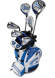 Callaway X Lot de 3 Paquets de 7 pièces pour droitier, Blanc Unisexe, Xj Junior Golf Set Level 3 RH White