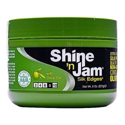 Ampro Shine 'N Jam - Bordi in seta con olio d'oliva, 227 g