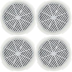 Ontheone GL2103,900S True HEAP Filter Replacement Compatible with RIGOGLIOSO and JINPUS GL2103 Air Purifier and LTLKY 900S Air Purifier, 2 in 1 True HEPA Filters and Activated Carbon Filters (4 Pack)