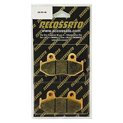 accossato agpa40or-p35694 Pastillas freno, Color Negro, Talla única