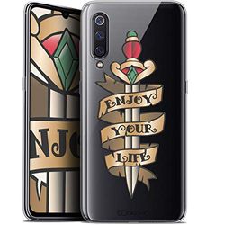 Beschermhoes voor 6,4 inch Xiaomi Mi 9, ultradun, Tattoo Lover Enjoy Life