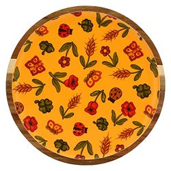 THUN - Assiette en Bois été Fantastique, Grand