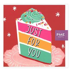 PME 'Just for you - Tarjeta de felicitación