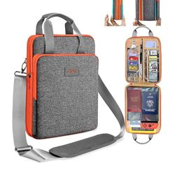 ZINZ Sacoche de Voyage Fine et Extensible pour Ordinateur Portable 12,9" 13" pour MacBook Air 13" M3/M2/M1, MacBook Pro 13" M2/M1, iPad Pro 12,9"/13"/11", iPad Air 13",L02G05