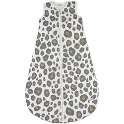 MEYCO Baby Panther Sac de couchage doublé (100% coton, avec fermeture éclair sur tout le pourtour, doux pour la peau, résistant aux plis, forme parfaite, taille : 86), Neutre