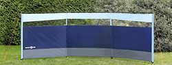 BRUNNER Paravent Barrier 140 x 400 cm Polyester (Blau)