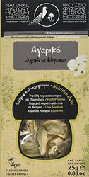 Dehydrated Agaricus bisporus mushrooms 25 g (pack of 2) by Natural History Museum of Meteora & Mushroom Museum