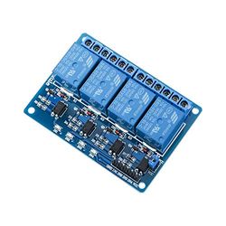 YUNIQUE GREEN-CLEAN-POWER - 4-Kanaals 5V Relaismodule | Compatibel met UNO R3, Mega 1280, DSP Arm, PIC AVR, Raspberry Pi | Status LED | Hoge Vermogen