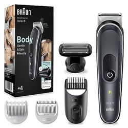 Braun Bodygroomer Series 5, Bodygroomer Voor Mannen, Zachte Bodygrooming, 5360