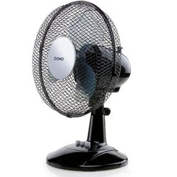 Domo DO8138 tafelventilator, zwart, 23 cm