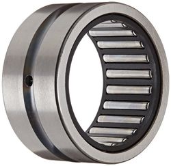 INA NK30/20 nålrulle, yttre ring och rullare, stålbur, öppen ände, oljehål, metrisk, 30 mm ID, 40 mm OD, 20 mm bredd, 14 000 rpm maximal rotationshastighet