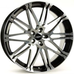 Oxigin 14 Oxrock 9,50 x 20 Offset 40 Bolt Pattern 5,00 x 120.00 Centro foro 76.90 oxvierzehn9520 K140bfp, Nero Full Polish