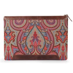 Londo Genuine Leather Laptop Sleeve - Stylish Protection for MacBook M1 M2 M3 Pro Max (Brown, 13 Inches)
