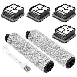 isinlive iFloor 3 Replacement HEPA Filter and Brush Roller Compatible with iFloor 3 and iFloor One S3 Cordless Wet Dry Vacuum Cleaner