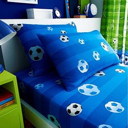 Gaveno Cavailia - Juego de Funda nórdica, polialgodón, algodón poliéster 50% algodón, 50% poliéster, Azul, Suelto
