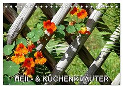 Heil- und Küchenkräuter (Tischkalender 2024 DIN A5 quer), CALVENDO Monatskalender: Heilkräuter und Küchenkräuter im Garten